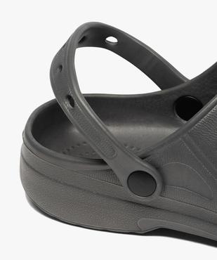 Sabots homme unis souples avec perforations vue6 - GEMO (PLAGE) - GEMO