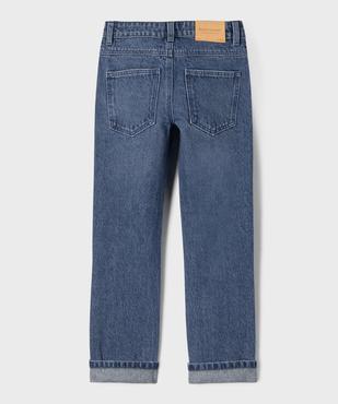 Jean Regular avec taille ajustable garçon vue3 - GEMO 4G GARCON - GEMO