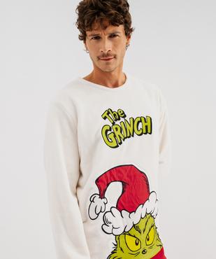 Pyjama polaire de Noël homme - The Grinch vue2 - THE GRINCH - GEMO