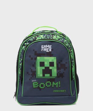 Sac à dos en toile garçon - Minecraft vue1 - MINECRAFT - GEMO