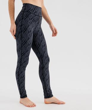 Legging de sport taille haute femme vue5 - GEMO(FEMME PAP) - GEMO