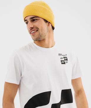 Tee-shirt à manches courtes à motif graphique homme - Gran Turismo vue4 - GRAN TURISMO - GEMO