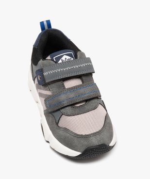 Baskets à scratch multi-matières garçon - Lee Cooper vue5 - LEE COOPER - GEMO