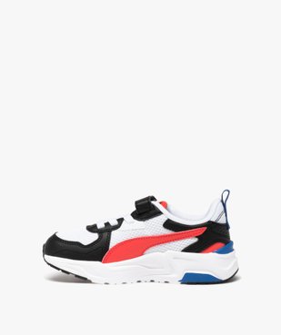 Baskets garçon en mesh avec scratch et semelle épaisse running - Puma vue3 - PUMA - GEMO