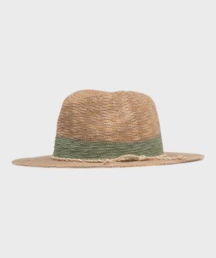 Chapeau tissé et pailleté forme fedora femme vue1 - GEMO (ACCESS) - GEMO