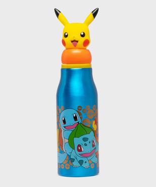 Gourde en aluminium avec bouchon fantaisie enfant - Pokémon vue1 - POKEMON - GEMO