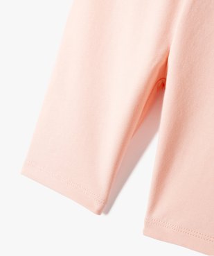 Leggings court en coton stretch fille vue2 - GEMO 4G FILLE - GEMO