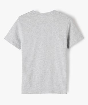 Tee-shirt garçon à manches courtes avec motif de Noël vue3 - GEMO (JUNIOR) - GEMO