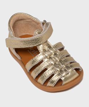 Sandales à bout et talon fermés bébé fille - Berlingot vue5 - BERLINGOT BY POM D'API (M) - GEMO