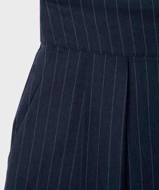 Short ample à rayures tennis fille vue2 - GEMO (JUNIOR) - GEMO