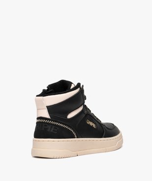 Baskets fille montantes à zip et à lacets avec semelle épaisse - Chipie vue4 - CHIPIE - GEMO