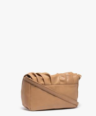 Sac femme en matière souple avec bouton métallique vue2 - GEMO (ACCESS) - GEMO