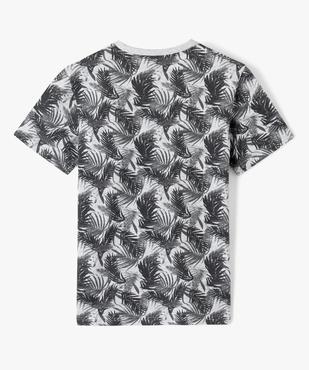 Tee-shirt imprimé à manches courtes garçon vue3 - GEMO (JUNIOR) - GEMO