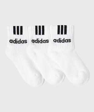 Chaussettes de sport mi-hautes épaisses garçon - Adidas (lot de 3) vue1 - ADIDAS - GEMO