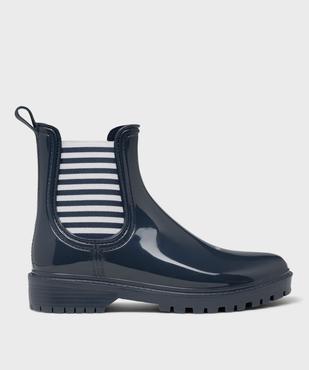 Boots de pluie avec élastiques léopard femme - Follow Me vue1 - FOLLOW ME - GEMO