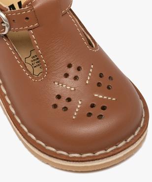 Chaussures de marche en cuir fermeture boucle bébé garçon - Na! vue6 - NA! - GEMO