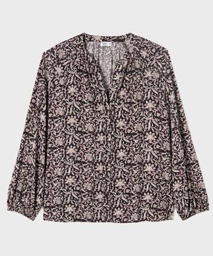 Chemise imprimée en viscose femme grande taille vue1 - GEMO 4G GT - GEMO