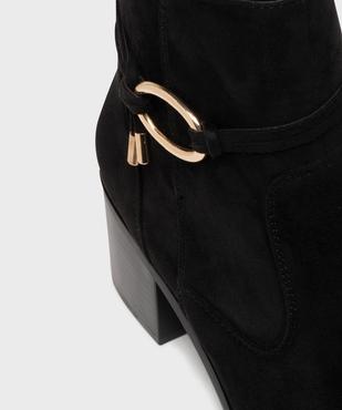 Bottines à talon avec bride fantaisie femme - Valentina Baldano vue6 - VALENTINA BALDANO GEMO FORGOOD - GEMO