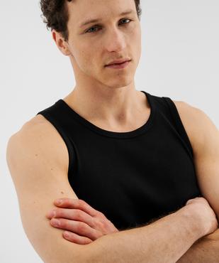 Débardeur en maille côtelée homme vue5 - GEMO 4G HOMME - GEMO