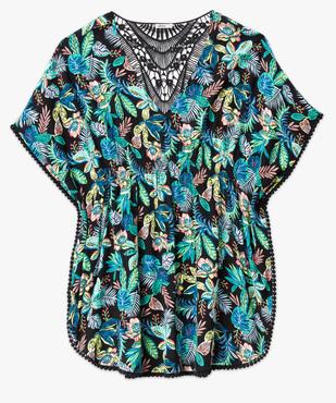 Robe de plage femme avec dos en dentelle vue4 - GEMO (PLAGE) - GEMO