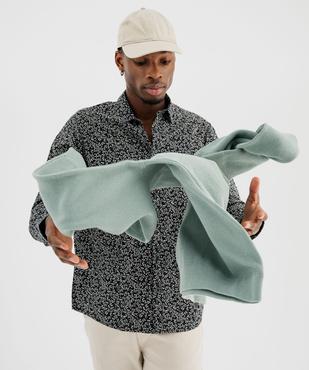 Chemise à motifs fleuris coupe regular homme vue3 - GEMO (HOMME) - GEMO