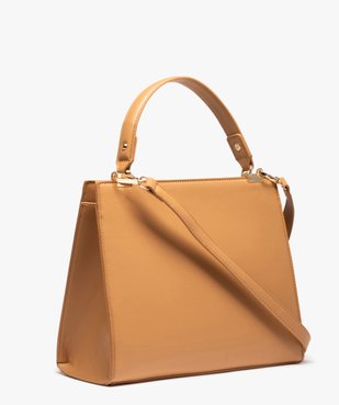 Sac à main femme carré à bandoulière amovible vue2 - GEMO (ACCESS) - GEMO