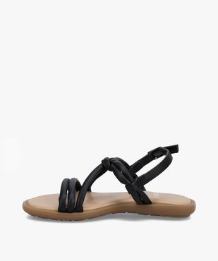 Sandales fille à fines brides rembourrées vue3 - GEMO (ENFANT) - GEMO