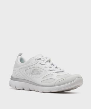 Baskets basses running en mesh Summits femme - Skechers vue2 - SKECHERS - GEMO