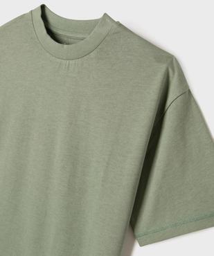 Tee-shirt manches courtes et col rond garçon vue2 - GEMO (JUNIOR) - GEMO