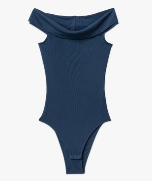 Body sans manches avec col Bardot femme vue4 - GEMO(FEMME PAP) - GEMO