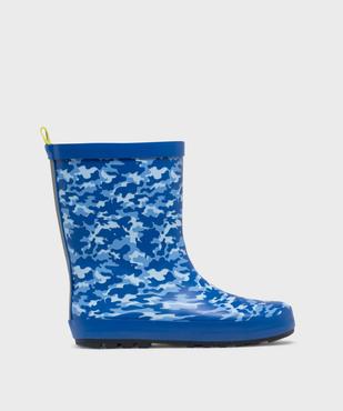 Bottes de pluie imprimé camo garçon - Buggy Shoes vue1 - BUGGY - GEMO