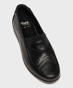 Mocassins confort légers et souples à talon compensé femme vue5 - G'FLEX GEMO FOR GOOD - GEMO