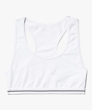 Brassière avec dos nageur fille vue1 - GEMO 4G FILLE - GEMO