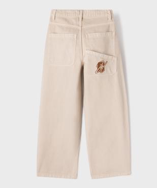 Jean Super Baggy avec taille ajustable garçon - Camps United vue3 - CAMPS GEMO FOR GOOD - GEMO