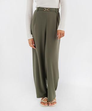 Pantalon Wide leg fluide femme vue1 - GEMO(FEMME PAP) - GEMO