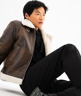 Gilet à col V en maille fine homme vue6 - GEMO (HOMME) - GEMO