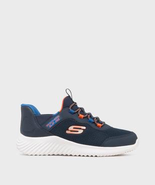 Baskets Slip-ins Bounder Brisk-Burst faciles à enfiler garçon - Skechers vue8 - SKECHERS - GEMO