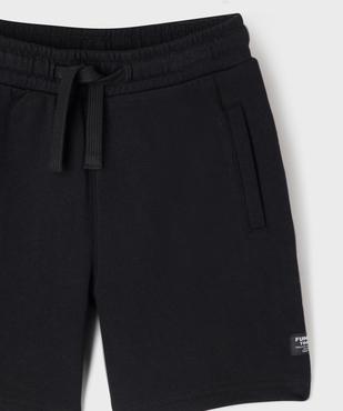 Short en maille avec taille élastique garçon vue2 - GEMO (ENFANT) - GEMO