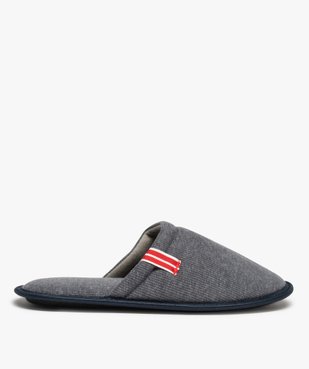 Chaussons homme mules plates en jersey côtelé vue1 - GEMO(HOMWR HOM) - GEMO