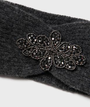 Bandeau pour les cheveux avec bijou en perles femme vue2 - GEMO 4G FEMME - GEMO