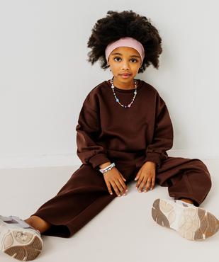 Pantalon de jogging fluide fille vue4 - GEMO (ENFANT) - GEMO
