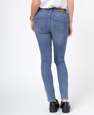 Jean femme coupe Slim coloris délavé vue3 - GEMO 4G FEMME - GEMO