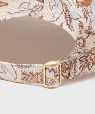 Casquette à motifs fleuris New York femme vue3 - GEMO (ACCESS) - GEMO