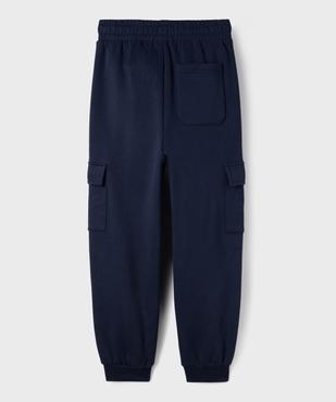Pantalon de jogging coupe cargo garçon - Camps United vue3 - CAMPS - GEMO