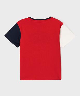 Tee-shirt manches courtes imprimé en relief garçon - LuluCastagnette vue4 - LULUCASTAGNETTE - GEMO