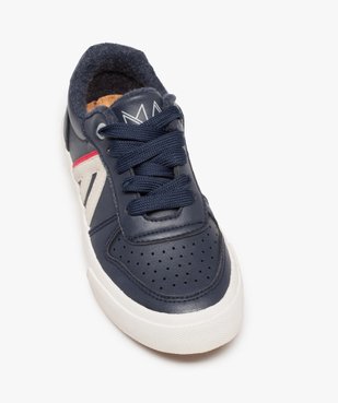 Baskets garçon unies à lacets – Alma Planète vue5 - ALMA PLANETE - GEMO