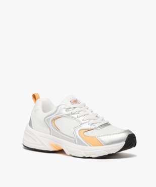 Baskets femme tricolores style running - Camps United vue3 - CAMPS - GEMO