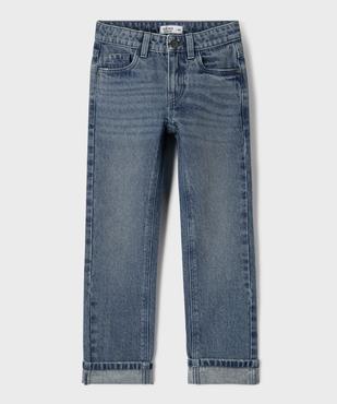 Jean Regular avec taille ajustable garçon vue1 - GEMO 4G GARCON - GEMO