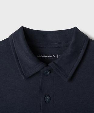 Polo rayé en coton garçon - LuluCastagnette vue2 - LULU CASTAGNETTE G4G D - GEMO