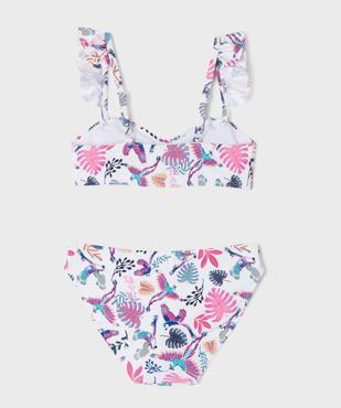 Maillot de bain 2 pièces à motifs exotiques bébé fille vue3 - GEMO (ENFANT) - GEMO